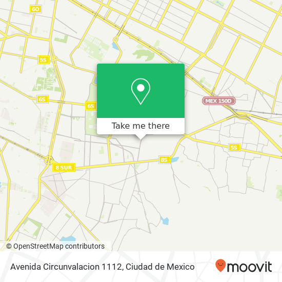 Mapa de Avenida Circunvalacion 1112