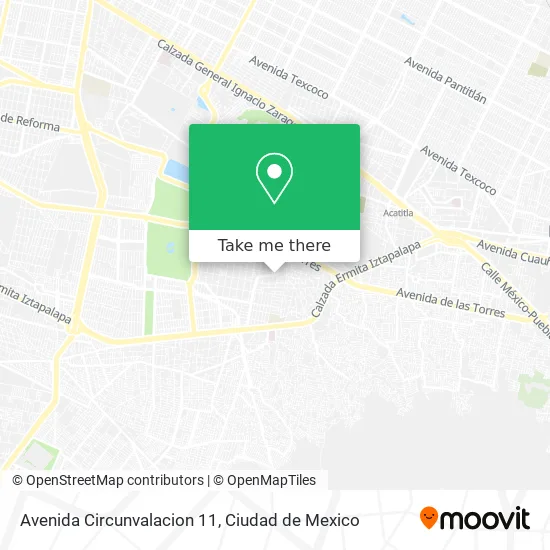 Mapa de Avenida Circunvalacion 11