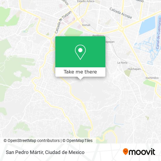 San Pedro Mártir map
