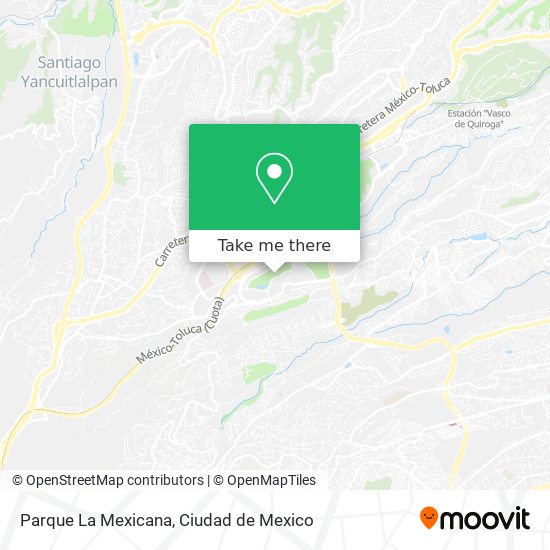 Parque La Mexicana map