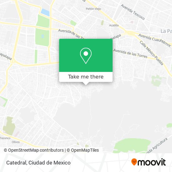 Mapa de Catedral