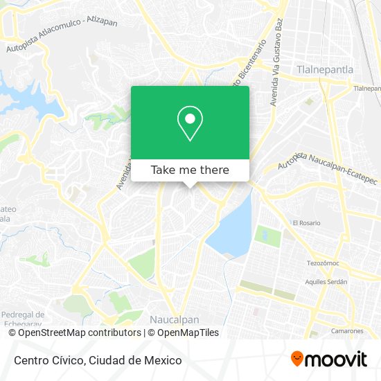 Centro Cívico map