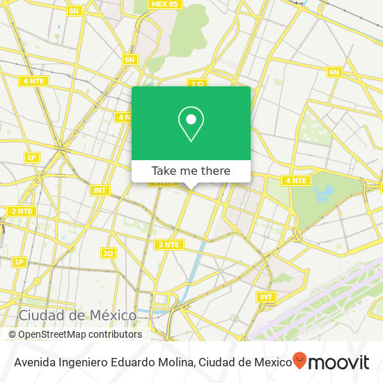 Mapa de Avenida Ingeniero Eduardo Molina