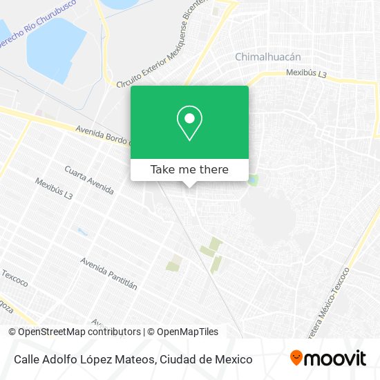 Calle Adolfo López Mateos map
