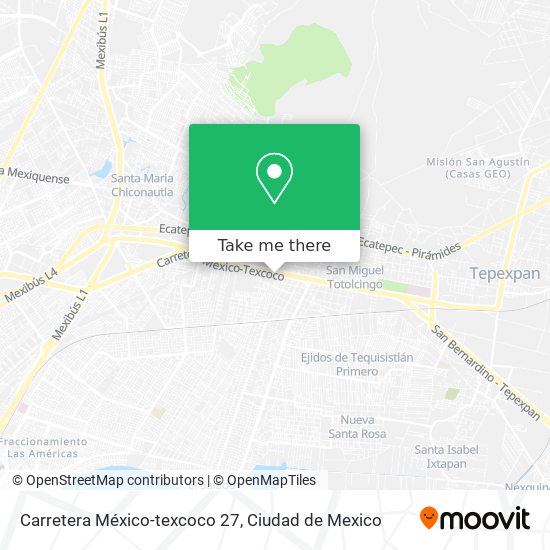 Carretera México-texcoco 27 map