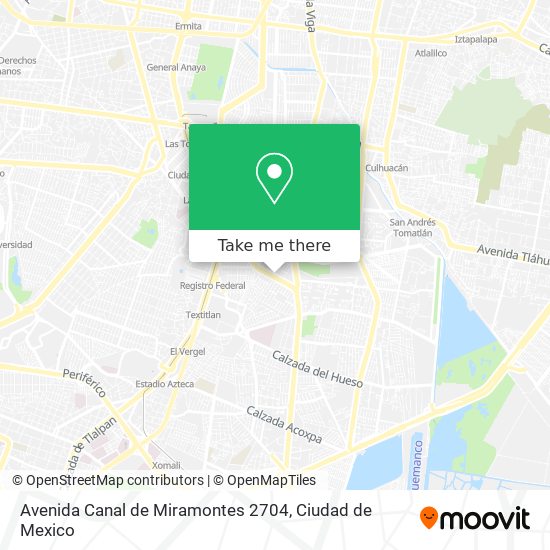 Avenida Canal de Miramontes 2704 map