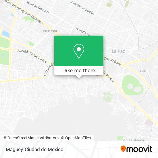 Maguey map