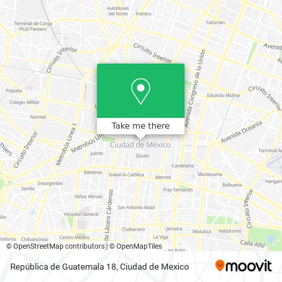 Mapa de República de Guatemala 18