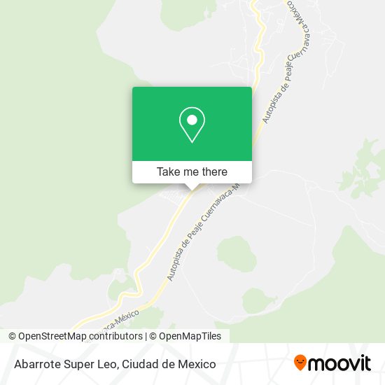 Abarrote Super Leo map