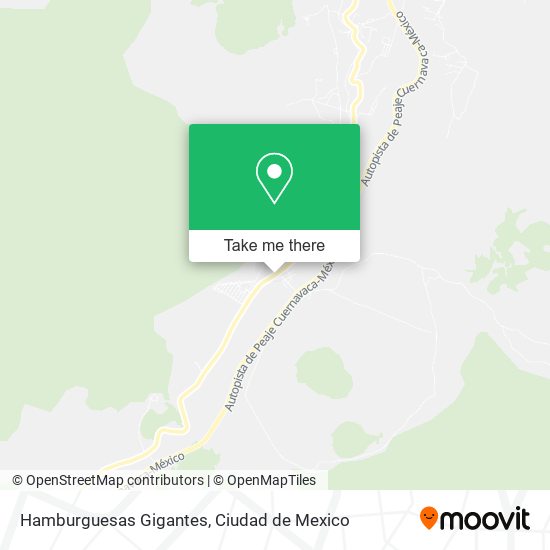 Hamburguesas Gigantes map