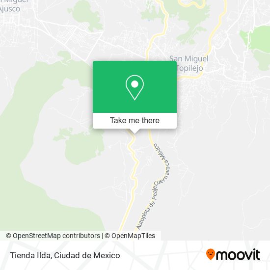 Mapa de Tienda Ilda