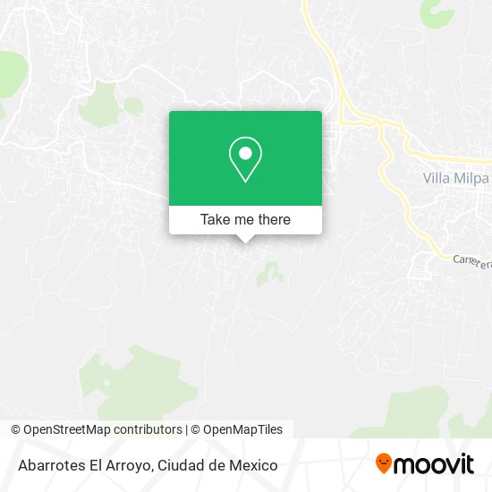 Abarrotes El Arroyo map
