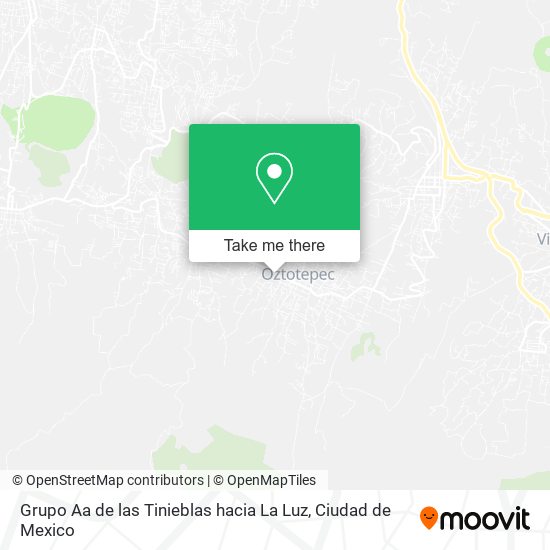 Grupo Aa de las Tinieblas hacia La Luz map