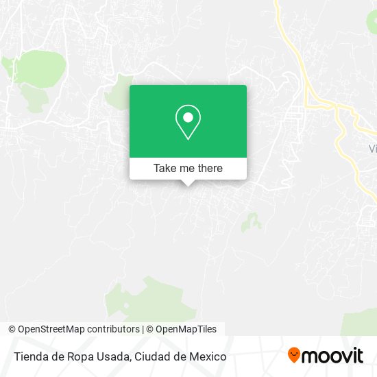 Mapa de Tienda de Ropa Usada