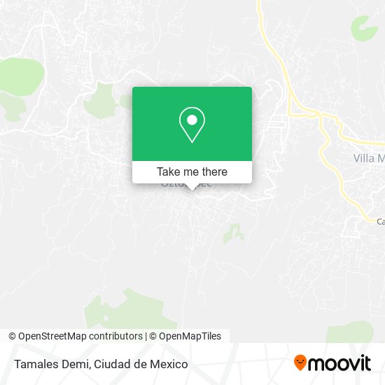 Mapa de Tamales Demi