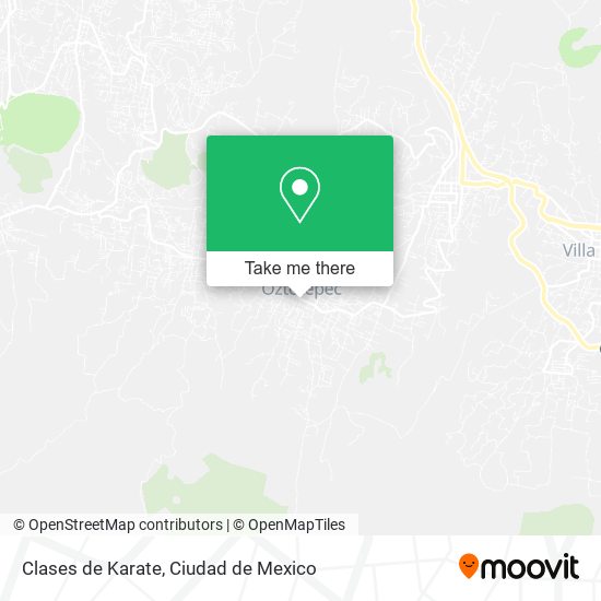 Mapa de Clases de Karate