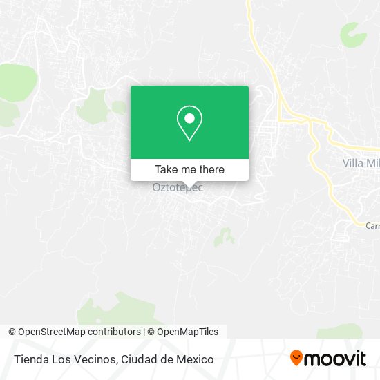 Tienda Los Vecinos map