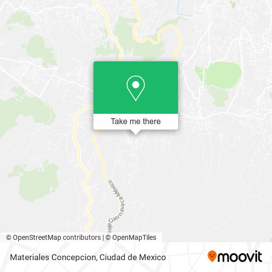 Materiales Concepcion map