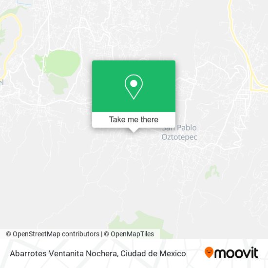 Abarrotes Ventanita Nochera map