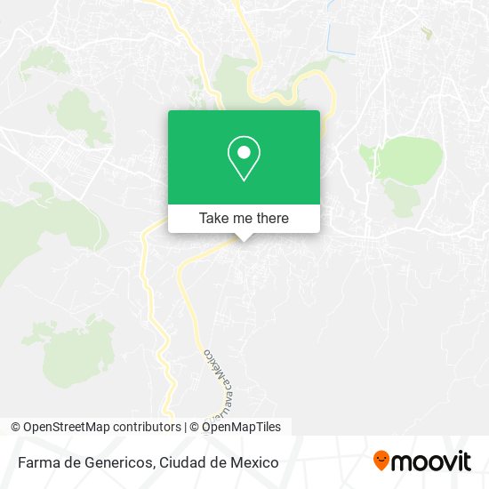 Farma de Genericos map