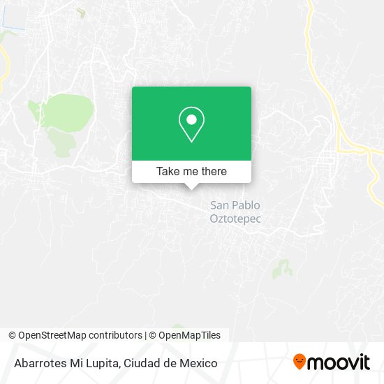 Abarrotes Mi Lupita map