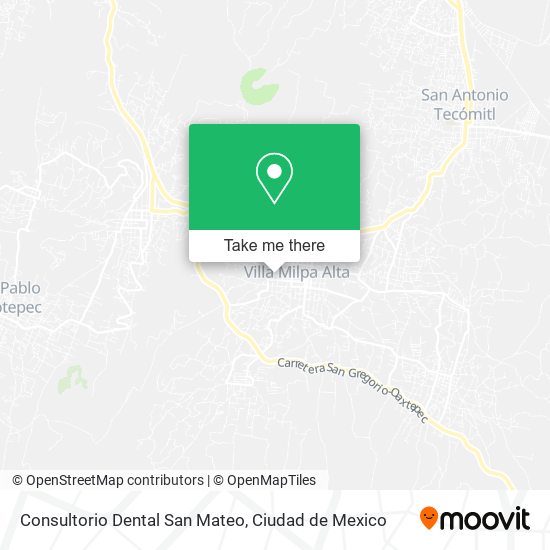 Consultorio Dental San Mateo map