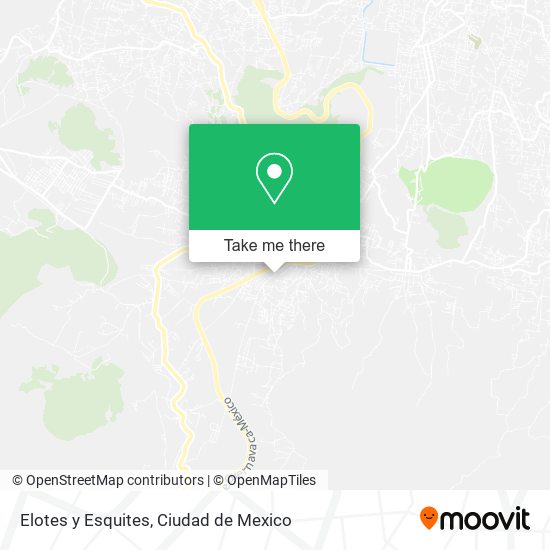 Elotes y Esquites map