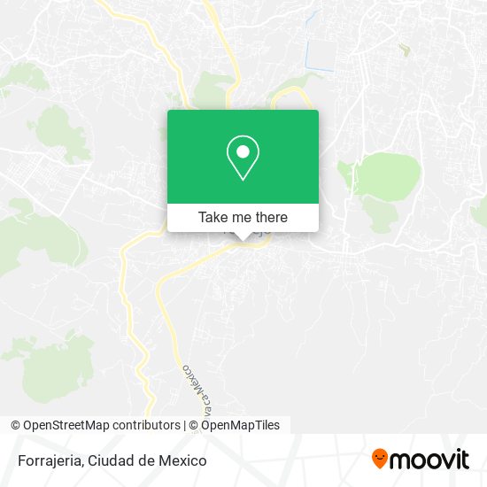 Mapa de Forrajeria