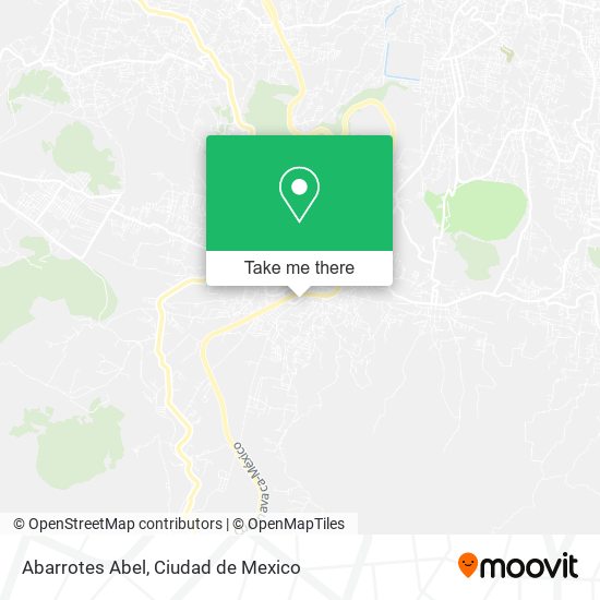 Abarrotes Abel map