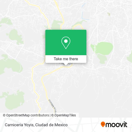 Mapa de Carniceria Yoyis