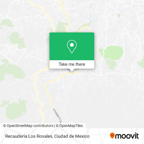 Recauderia Los Rosales map