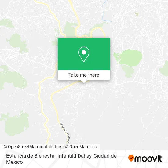 Estancia de Bienestar Infantild Dahay map