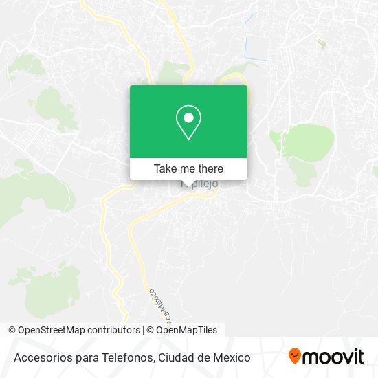 Mapa de Accesorios para Telefonos