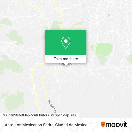 Antojitos Mexicanos Sarita map