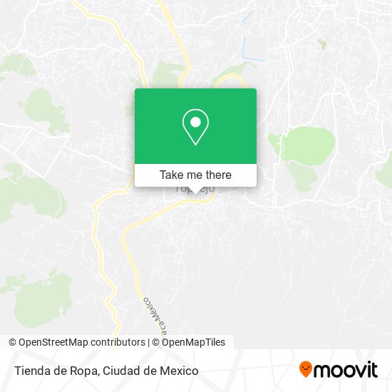 Mapa de Tienda de Ropa