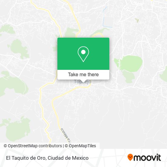 Mapa de El Taquito de Oro