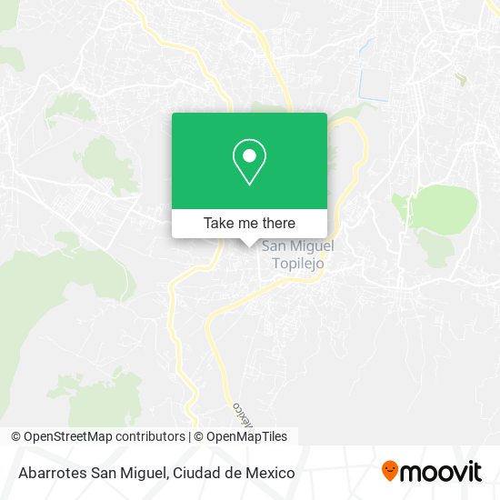 Abarrotes San Miguel map