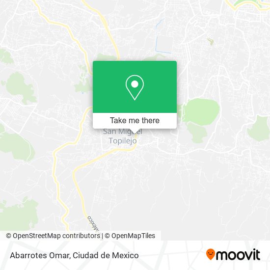 Abarrotes Omar map