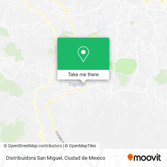 Distribuidora San Miguel map