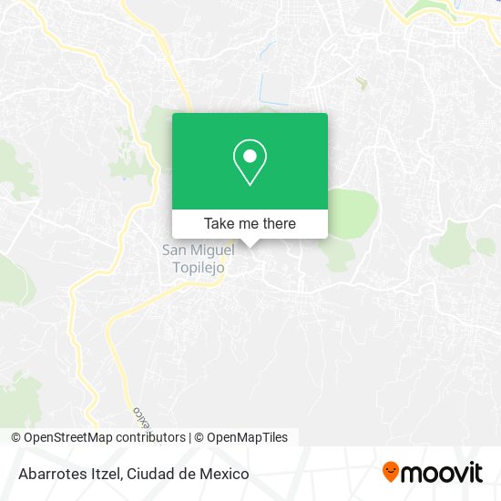 Abarrotes Itzel map