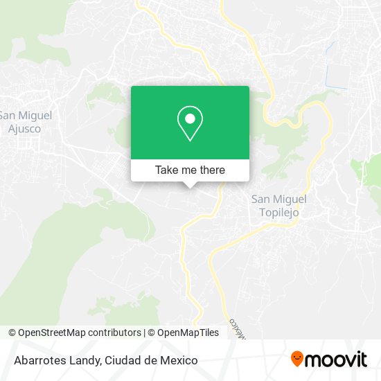 Abarrotes Landy map