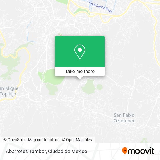 Mapa de Abarrotes Tambor