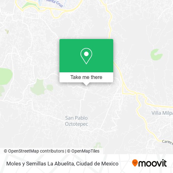 Moles y Semillas La Abuelita map