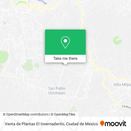 Venta de Plantas El Invernaderito map