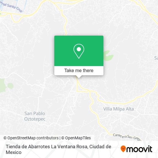 Tienda de Abarrotes La Ventana Rosa map