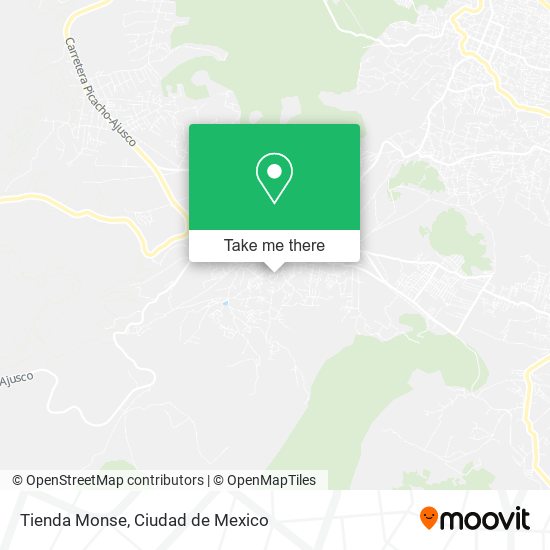 Tienda Monse map