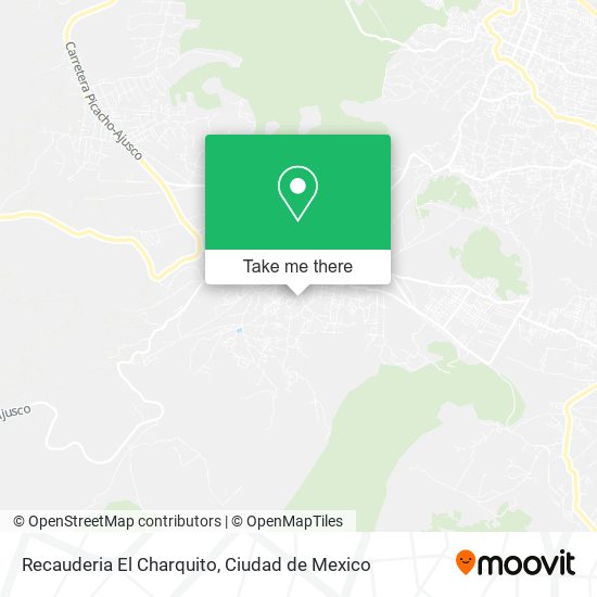 Recauderia El Charquito map