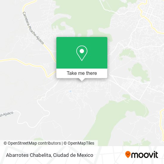 Abarrotes Chabelita map