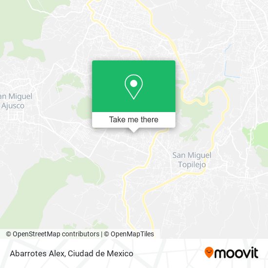 Abarrotes Alex map