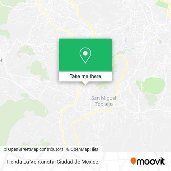 Tienda La Ventanota map